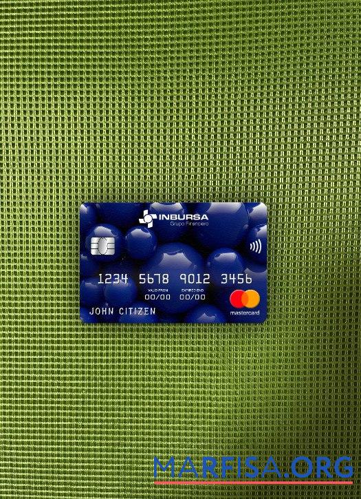 Blank Mexico Inbursa bank mastercard photolook front real example